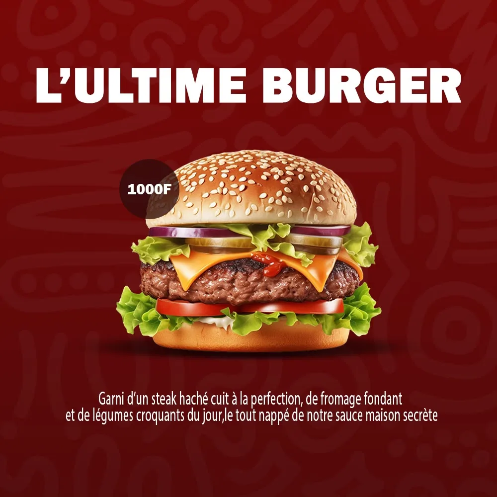 L’Ultime Burger, réalisation de Marouane pendant piLaunch
