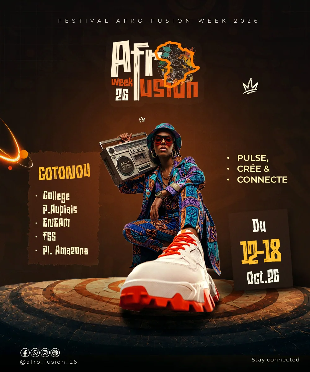 Campagne Afro Fusion Week, réalisation de Sydney pendant piLaunch