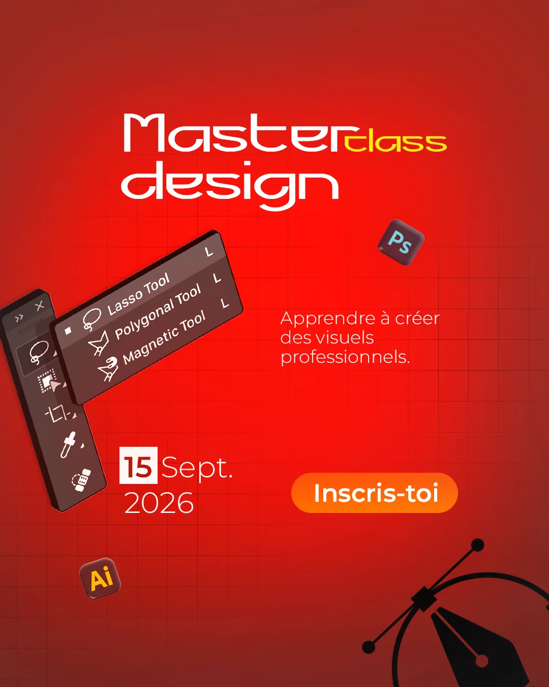 Masterclass design, réalisation de Sydney pendant piLaunch