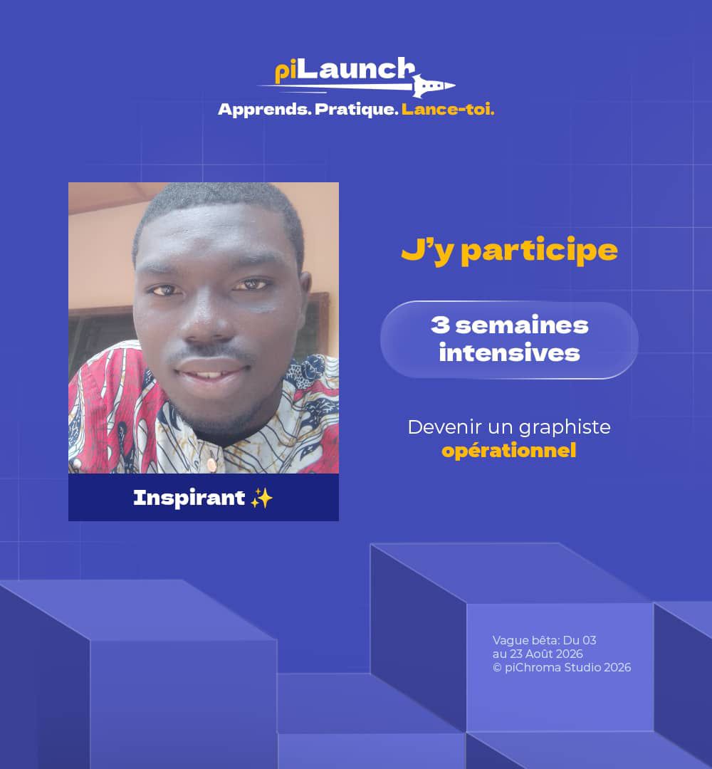 Emmanuel participe à piLaunch