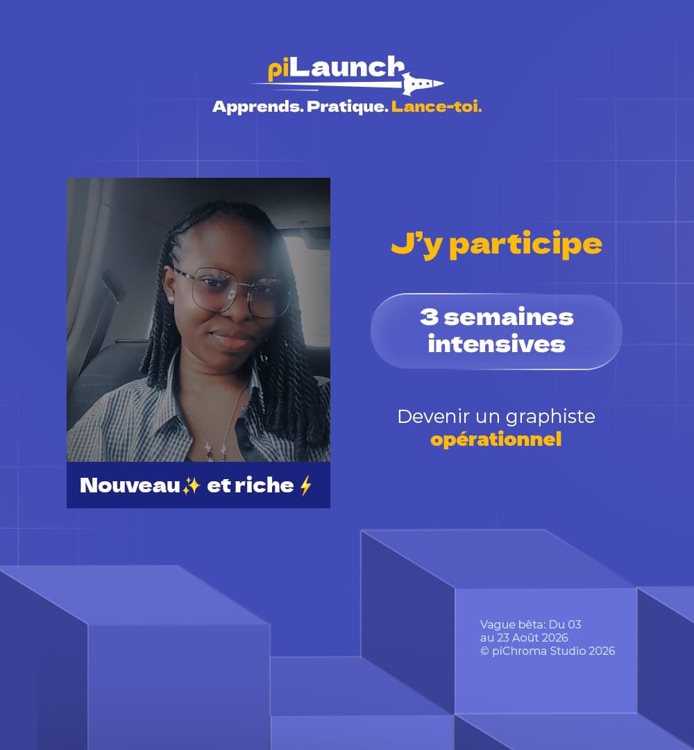 Inès participe à piLaunch